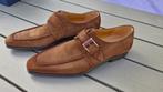 NIEUW:  Magnanni maat 44 Cognac suède gespschoen, Kleding | Heren, Schoenen, Bruin, Verzenden, Nieuw, Gespschoenen