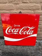 Emaille oud coca cola, Ophalen of Verzenden, Gebruikt, Reclamebord