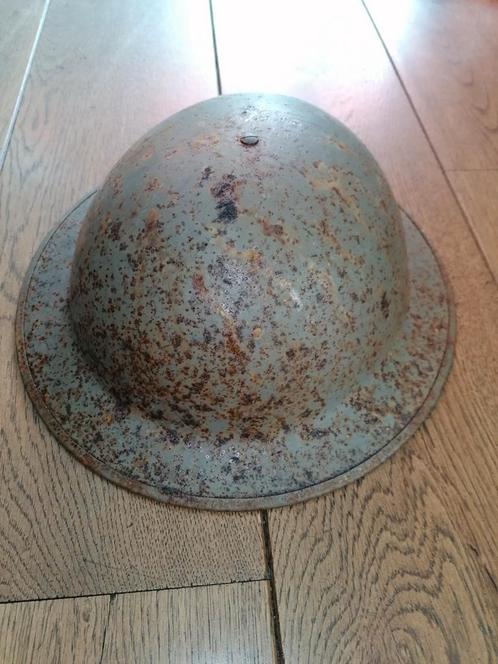 Nederlandse brodie helm Burgerbescherming VB56, Verzamelen, Militaria | Algemeen, Landmacht, Helm of Baret, Nederland, Ophalen of Verzenden
