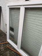 Pvc raamkozijn met houtnerf hrr+ glas 170x170, Doe-het-zelf en Verbouw, Glas en Ramen, Ophalen of Verzenden, Zo goed als nieuw