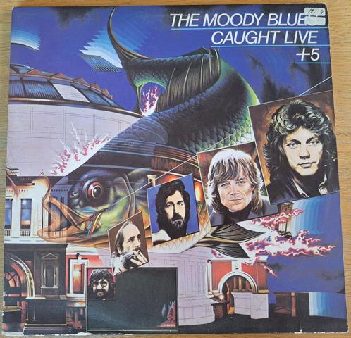 The Moody Blues – Caught Live +5, Cd's en Dvd's, Vinyl | Rock, Zo goed als nieuw, Progressive, 12 inch, Ophalen of Verzenden