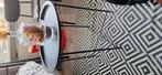 Tekoop, Huis en Inrichting, Tafels | Bijzettafels, Metaal of Aluminium, Modern rond 47 cm, Rond, Ophalen