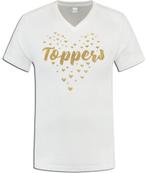 Toppers  T-shirts met  diverse  prints  XS t/m 7XL, Nieuw, Maat 34 (XS) of kleiner, Ophalen of Verzenden, Wit