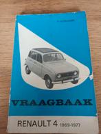 Boek - Vraagbaak Renault 4, Auto diversen, Handleidingen en Instructieboekjes, Ophalen of Verzenden