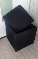 IKEA BOSNAS metalen textiel opberg poef / voetenbankje 36 cm, Ophalen, Minder dan 50 cm, Rond, Minder dan 50 cm