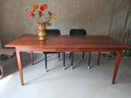 Mooie houten Eetkamertafel, Huis en Inrichting, Ophalen, 200 cm of meer, 50 tot 100 cm, Kersenhout