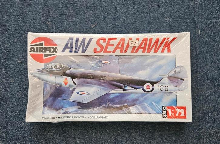 Airfix Hawker Sea Hawk, Hobby en Vrije tijd, Modelbouw | Vliegtuigen en Helikopters, Zo goed als nieuw, 1:72 tot 1:144, Overige merken