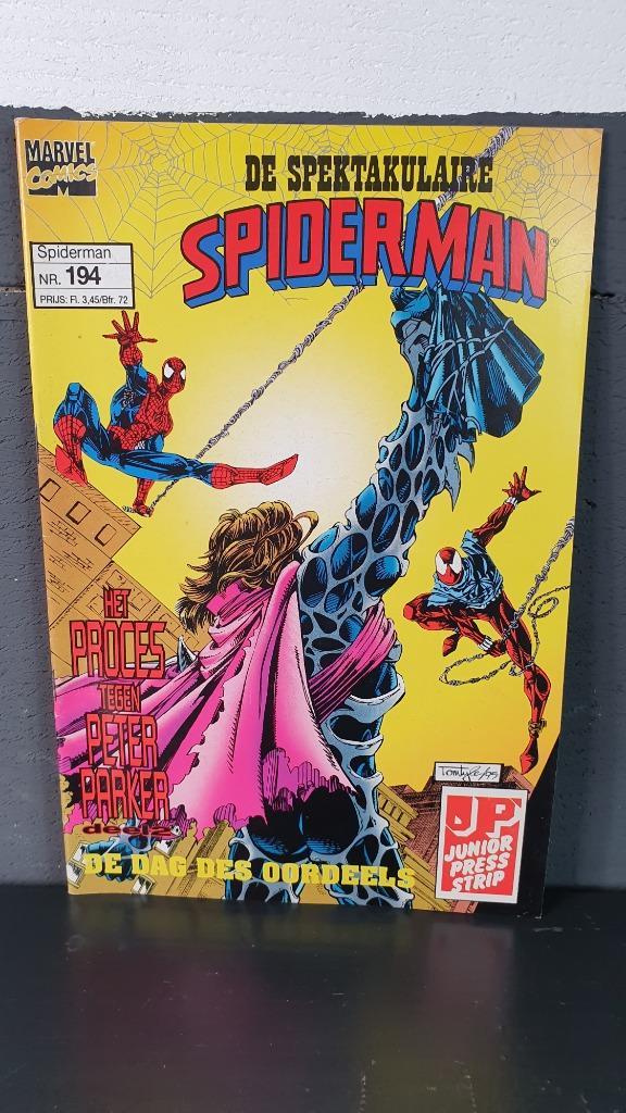 De Spektakulaire Spiderman nr. 194, Junior Press 1995. 7A11, Boeken, Strips | Comics, Gelezen, Eén comic, Ophalen of Verzenden