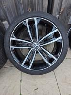 VW Sevilla Velgen Golf 7.5 Gtd met Banden 18 inch, Gebruikt, Banden en Velgen, 17 inch, Ophalen of Verzenden