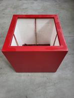 polyester plantenbak 70x70x70cm Rood, Tuin en Terras, Ophalen, Kunststof, Binnen, Vierkant