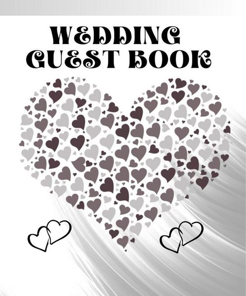 Wedding guestbook, Hobby en Vrije tijd, Feestartikelen, Nieuw, Geboorte of Huwelijk, Ophalen of Verzenden
