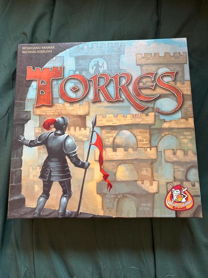 Torres Bordspel - Strategisch Bouwen!, Hobby en Vrije tijd, Gezelschapsspellen | Bordspellen, Zo goed als nieuw, Een of twee spelers