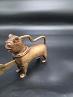 Middeleeuws bronzen hangslot in leeuwvorm, 15e eeuw, Ophalen of Verzenden