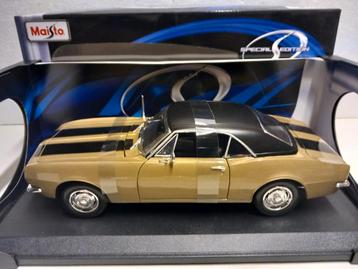 Chevrolet Camaro Z28 goud/brons 1967 Maisto metal 1:18 KRD beschikbaar voor biedingen