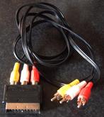 Scart Stekker Audio Video TV Computerkabel Scartkabel, Ophalen of Verzenden, Zo goed als nieuw, 2 tot 5 meter, Scartkabel