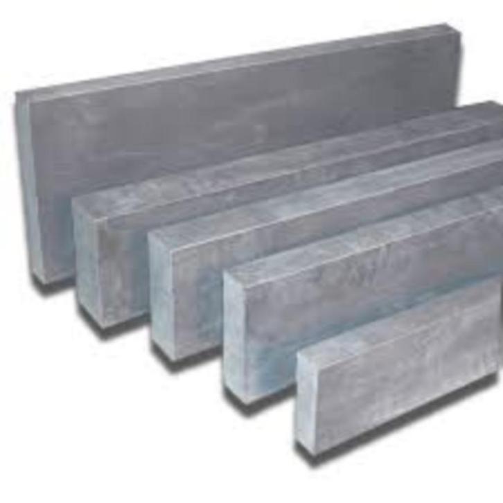 borderrand Chinese Hardsteen 100x35x5 cm gezoet / facet, Tuin en Terras, Bielzen en Borders, Nieuw, Biels, Natuursteen, 25 tot 50 cm