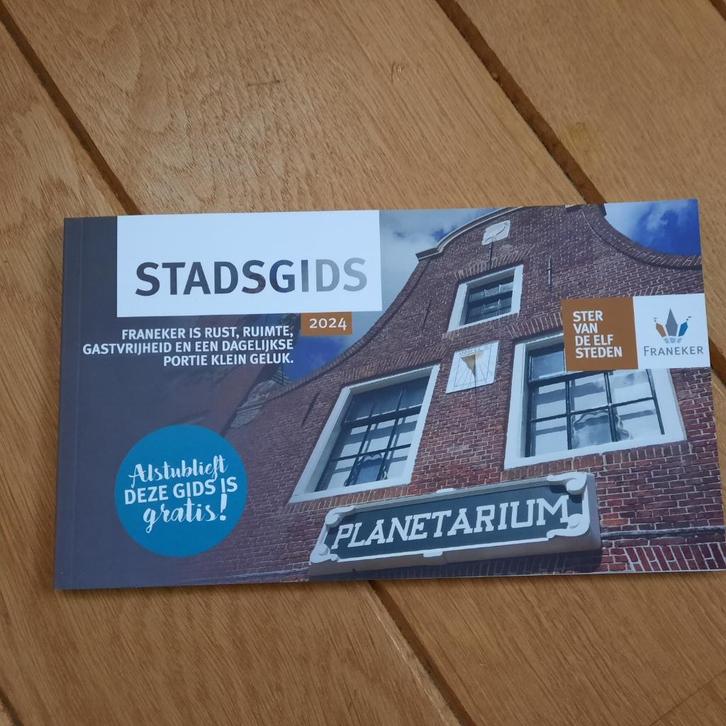 Stadsgids Franeker, Boeken, Reisgidsen, Fiets- of Wandelgids, Europa, Overige merken, Ophalen of Verzenden