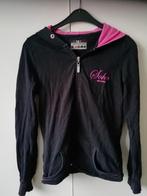 Soho sport zwarte dames vest met hoodie maat S, Zwart, Soho, Ophalen of Verzenden, Zo goed als nieuw