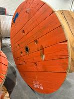 Grote lege haspels, Ophalen, Zo goed als nieuw, Rond, Hout