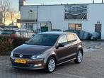 Volkswagen Polo 1.2 TSI 66KW 2012 Bruin,PANO,STOELVERW,CRUIS, Voorwielaandrijving, Open dak, Stof, 40 €/maand