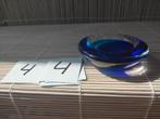 Blauwe Glazen Schaaltje, Antiek en Kunst, Ophalen of Verzenden