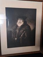 gravure Rembrandt, Antiek en Kunst, Kunst | Schilderijen | Klassiek, Ophalen of Verzenden