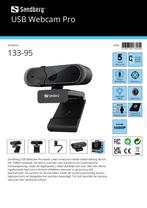 USB Webcam Pro, Bedraad, Nieuw, Windows, Ophalen of Verzenden