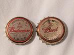 Budweiser Bierdoppen, Verzamelen, Biermerken, Ophalen of Verzenden, Gebruikt, Flesje(s), Overige merken