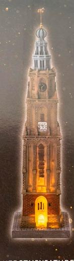 Martinitoren Groningen kerst kerstdorp, Ophalen of Verzenden, Overig Europa