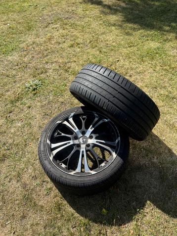 18 Inch Velgen met Banden 225/40 beschikbaar voor biedingen