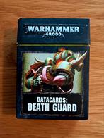 Warhammer 40K eighth edition Datacards: Death Guard, Ophalen of Verzenden, Zo goed als nieuw, Warhammer 40000, Toebehoren