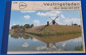 Prestigeboekje 58 - Vestingsteden, Mooi Nederland 2015  beschikbaar voor biedingen