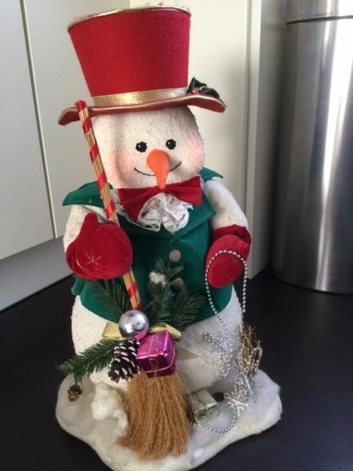 Aparte sneeuwpop, Diversen, Kerst, Gebruikt, Ophalen