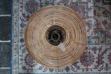 2 x ronde rotan plafondlamp Milan Light & Living Ø40 cm. beschikbaar voor biedingen