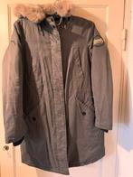 Superdry stoere parka roze kraag maat 44, Kleding | Dames, Jassen | Winter, Superdry, Maat 42/44 (L), Ophalen of Verzenden, Zo goed als nieuw