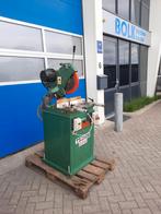STB TS350M Aluminium Cirkelzaagmachine 2x45graden/kantelbaar, Gebruikt, ., Ophalen of Verzenden, Afkortzaag