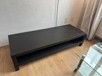 Ikea TV Meubel - Zwart Bruin, Ophalen, Gebruikt, 100 tot 150 cm, Minder dan 100 cm
