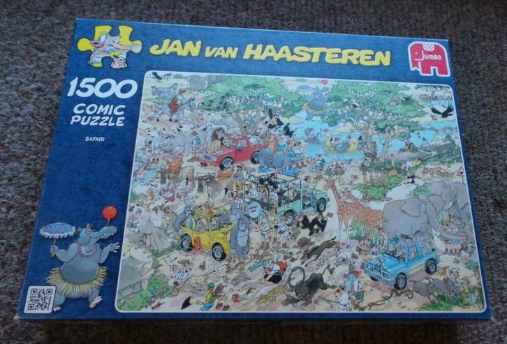 Schoencadeau: 7 puzzels 1000 st + J, v Haasteren 1500 st, Hobby en Vrije tijd, Denksport en Puzzels, Zo goed als nieuw, Legpuzzel