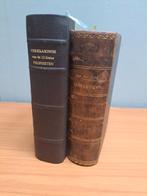 antiek boeken 1747/48 Hutcheson 12 kleine Profeten 3dln in 2, Ophalen of Verzenden