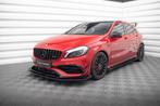 Race Voorlip sideskirt diffuser - A45 AMG Aero W176 13-15, Auto diversen, Tuning en Styling, Ophalen of Verzenden