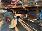 Platte wagen en hooischudder, Ophalen of Verzenden