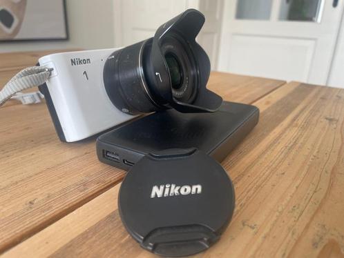 Nikon 1 J1 systeemcamera set – 3 lenzen incl. groothoek – ni, Audio, Tv en Foto, Fotocamera's Digitaal, Zo goed als nieuw, Nikon