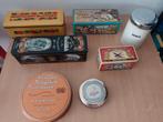Vintage blikken, 7 stuks, Ophalen, Gebruikt, Overige, Overige merken