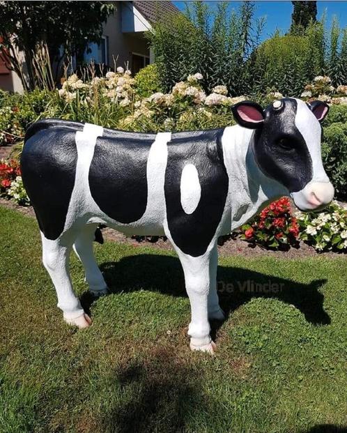 Leuke Koe, Tuin en Terras, Tuinbeelden, Nieuw, Dierenbeeld, Kunststof, Ophalen