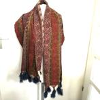 Fazetta cashmere scarves 100% wool sjaal Pashmina, Verzenden, Zo goed als nieuw, Maat 46/48 (XL) of groter, Sjaal