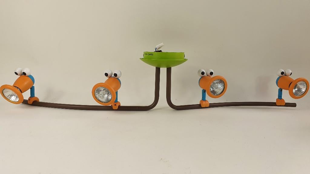 Massive Birdey plafondlamp, 4 spots GU10, draaibaar. 5C1, Tweedehands verkoop, Tweedehands verkoop, Gebruikt, Ophalen of Verzenden