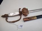 Sabel # 198 , Belgie Epée , parelmoer handgrepen, Verzenden, Landmacht, Overige gebieden, Zwaard of Sabel