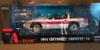 A-Team 1984 Chevrolet Corvette C4 Diecast Model, Hobby en Vrije tijd, Modelauto's | 1:18, Ophalen of Verzenden, Nieuw, Auto, Overige merken