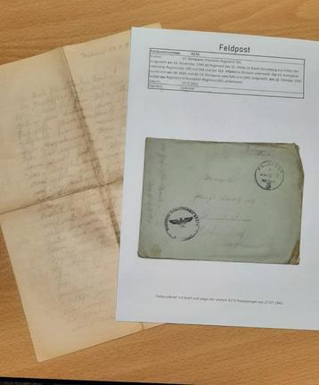Feldpostnummer 13e Kompanie Infanterie-Regiment 591 Duitslan beschikbaar voor biedingen