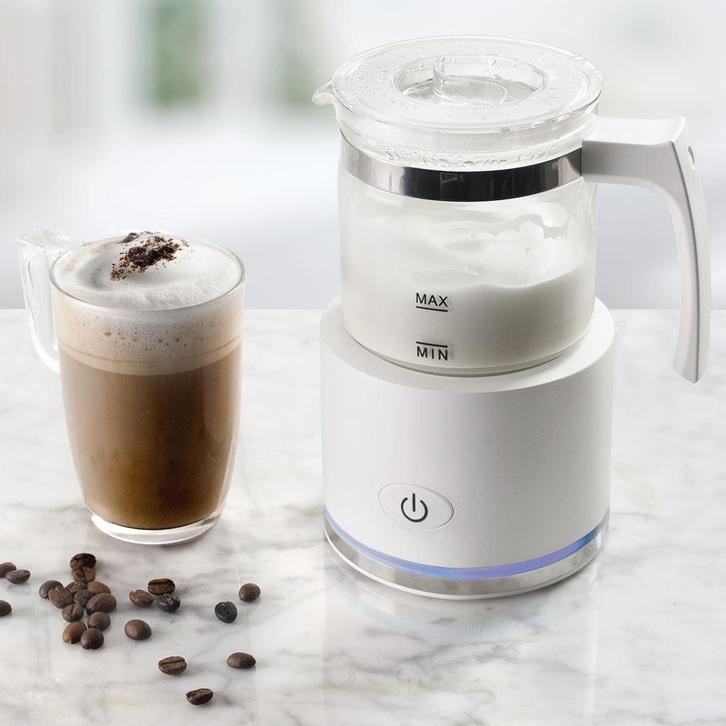 Nieuw, Elektrische Melkopschuimer 600W - 250 ml - 3 Functies, Witgoed en Apparatuur, Melkopschuimers, Nieuw, Elektrische melkopschuimer